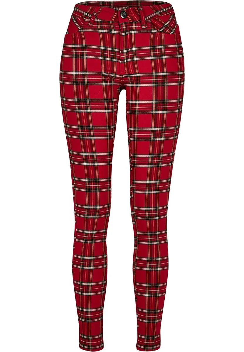 Тканевые брюки URBAN CLASSICS " Urban Classics Ladies Skinny Tartan Pants" (1 шт.), красный
Тканевые брюки URBAN CLASSICS " Urban Classics Ladies Skinny Tartan Pants" (1 шт.), красный