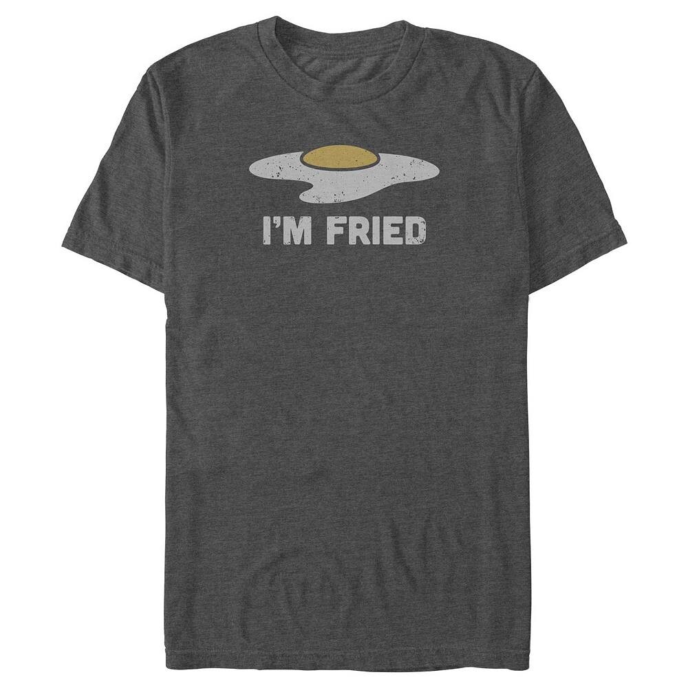 Футболка Big & Tall I'm Fried с рисунком, цвет Charcoal Heather
Футболка Big & Tall I'm Fried с рисунком, цвет Charcoal Heather