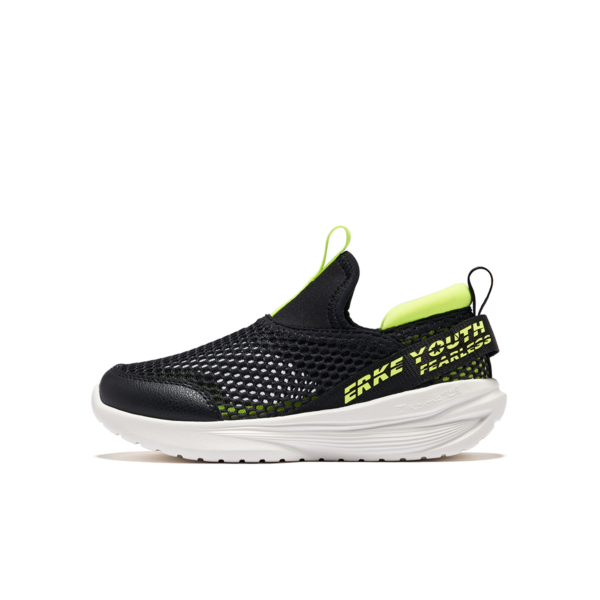 Нескользящие и дышащие низкие повседневные кроссовки для детей ERKE KIDS, черный/зеленый
Нескользящие и дышащие низкие повседневные кроссовки для детей ERKE KIDS, черный/зеленый