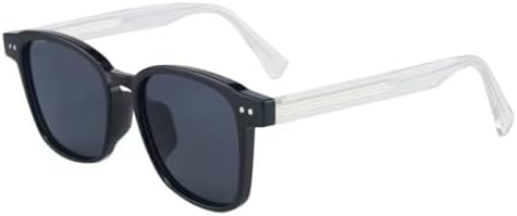 Ретро-квадратные солнцезащитные очки для женщин, модные очки с заклепками, мужские солнцезащитные очки с защитой от УФ-излучения UV400. Модные солнцезащитные очки MTZJH, Black Gray
Ретро-квадратные солнцезащитные очки для женщин, модные очки с заклепками, мужские солнцезащитные очки с защитой от УФ-излучения UV400. Модные солнцезащитные очки MTZJH, Black Gray