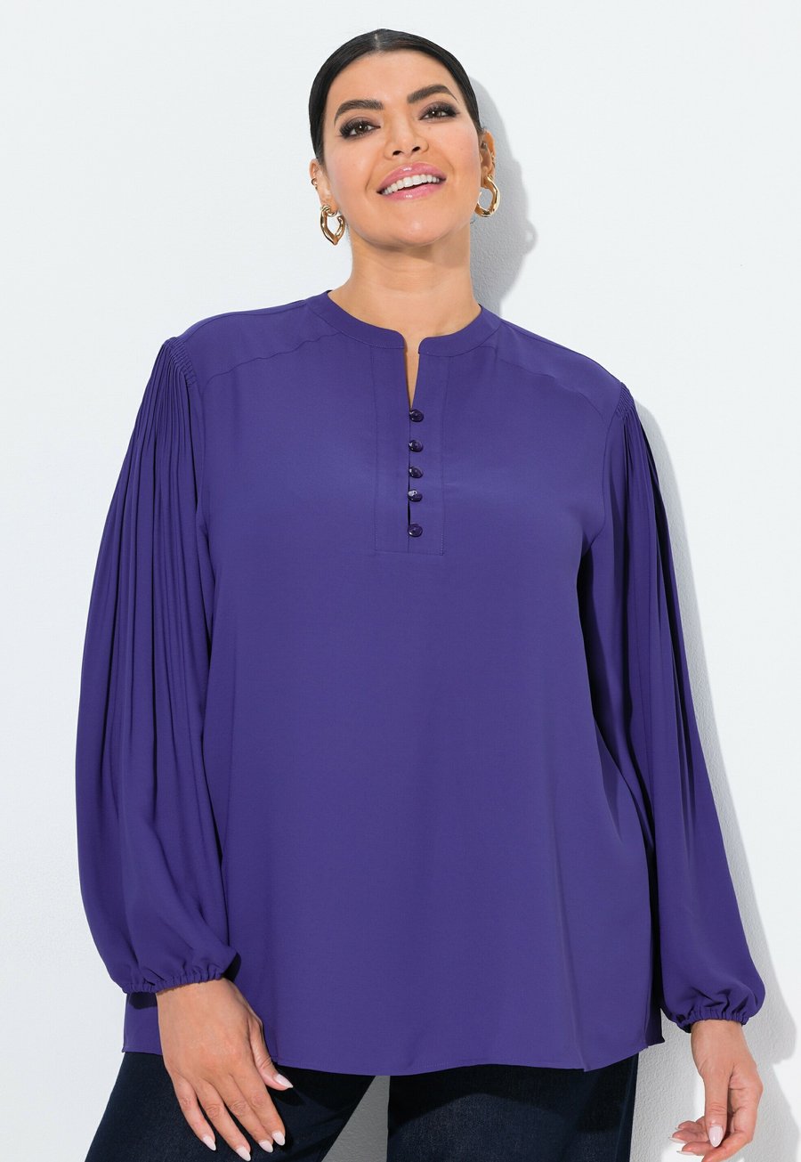 Блуза Ulla Popken BISHOP SLEEVE, Purple
Блуза Ulla Popken BISHOP SLEEVE, Purple