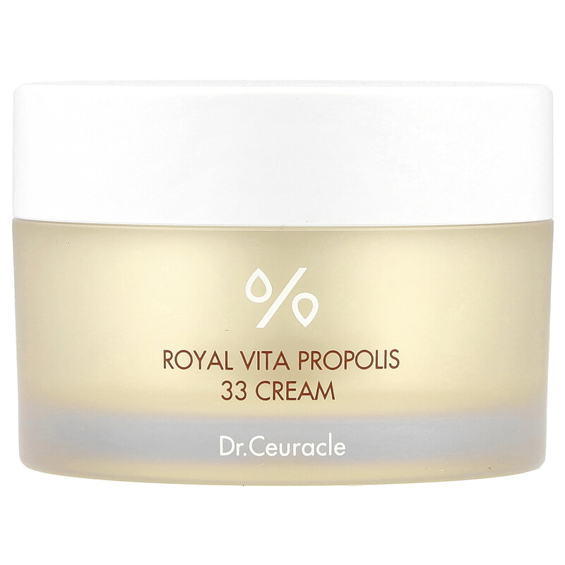 Dr. Ceuracle, Royal Vita, крем с прополисом, 33, 50 г (1,76 унции)
Dr. Ceuracle, Royal Vita, крем с прополисом, 33, 50 г (1,76 унции)
