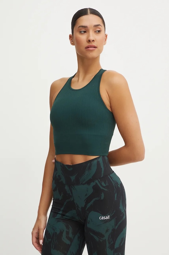 Бюстгальтер для йоги Multi Rib Casall, зеленый
Бюстгальтер для йоги Multi Rib Casall, зеленый