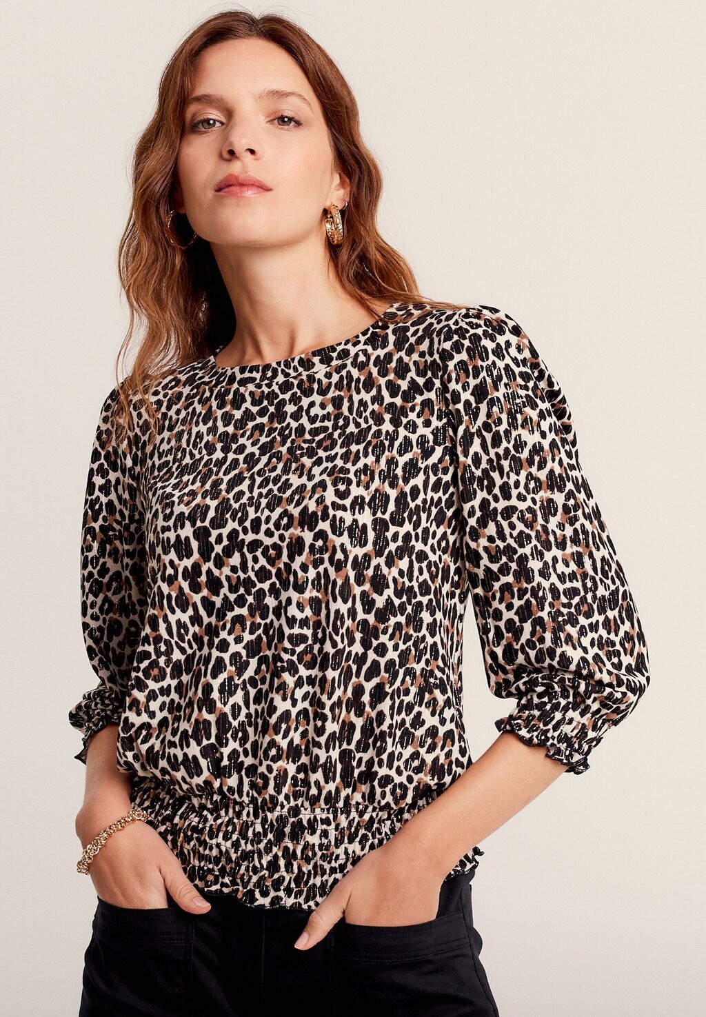 Топ с длинными рукавами Breal, черный
Топ с длинными рукавами Breal, черный