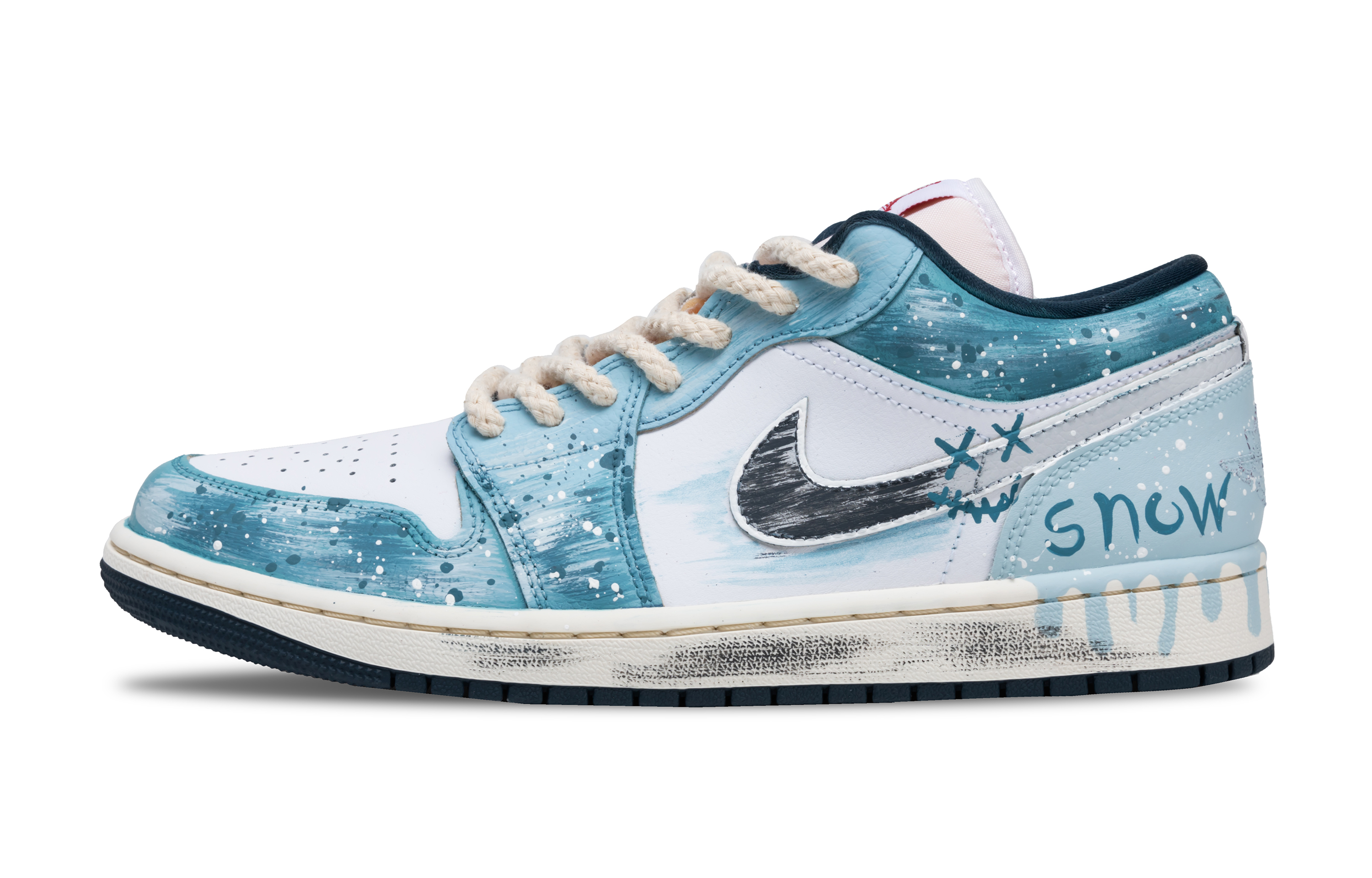 Jordan Баскетбольные кроссовки Air 1 мужские низкие, синие/белые
Jordan Баскетбольные кроссовки Air 1 мужские низкие, синие/белые