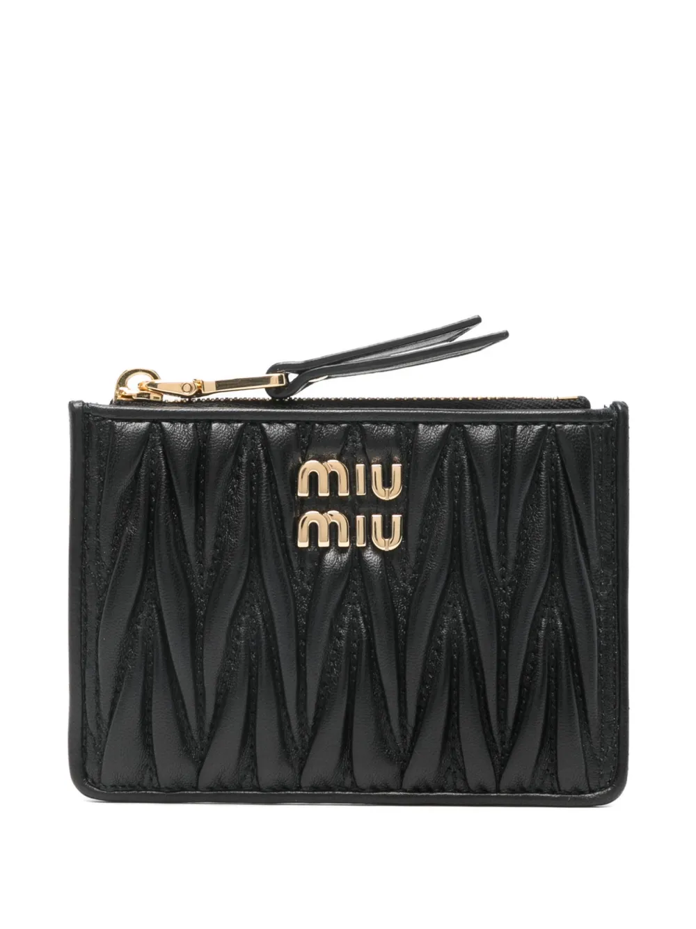 Кошелек с логотипом Miu Miu, черный
Кошелек с логотипом Miu Miu, черный