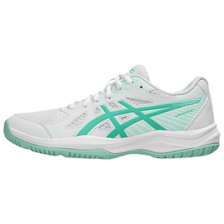 ASICS UPCOURT 6 Breathable волейбольные кроссовки женские белые зеленые
ASICS UPCOURT 6 Breathable волейбольные кроссовки женские белые зеленые