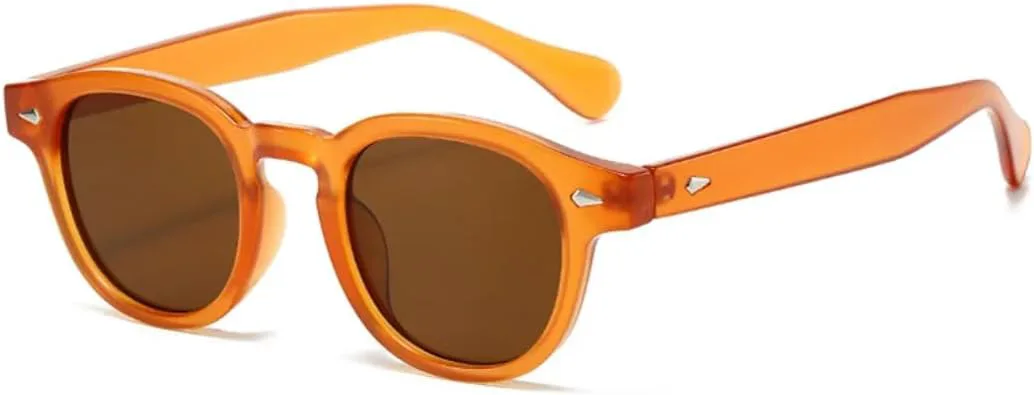 Модные солнцезащитные очки для женщин, овальные, темно-зеленые, в стиле ретро с заклепками, мужские солнцезащитные очки UV400 в стиле панк UUPTTPL, Orange Tea
Модные солнцезащитные очки для женщин, овальные, темно-зеленые, в стиле ретро с заклепками, мужские солнцезащитные очки UV400 в стиле панк UUPTTPL, Orange Tea