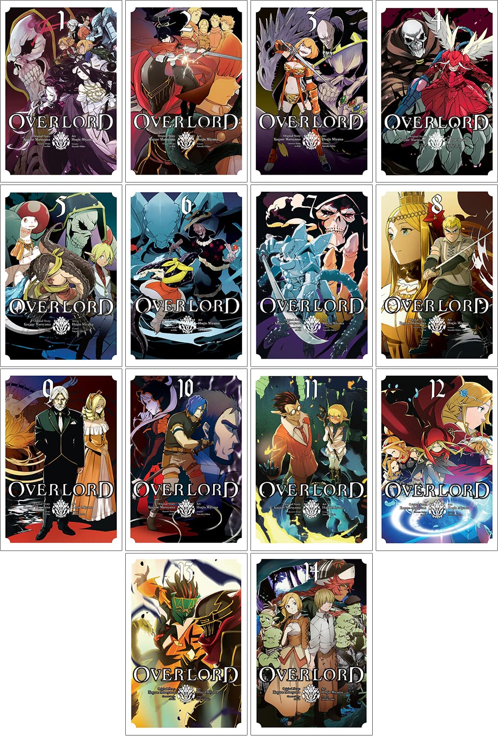 Overlord Manga 14-book Set: Vol. 1-14 (Yen Press)
Overlord Manga 14-book Set: Vol. 1-14 (Yen Press)