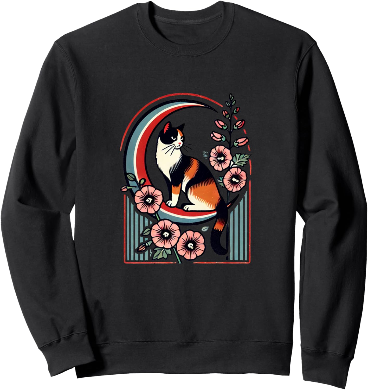Иллюстрация кошки калико. Толстовка с изображением кошки калико Retro Calico Love Bubb, черный
Иллюстрация кошки калико. Толстовка с изображением кошки калико Retro Calico Love Bubb, черный