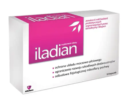 Iladian Kapsułkiпробиотические капсулы, 10 шт. 
Iladian Kapsułkiпробиотические капсулы, 10 шт.