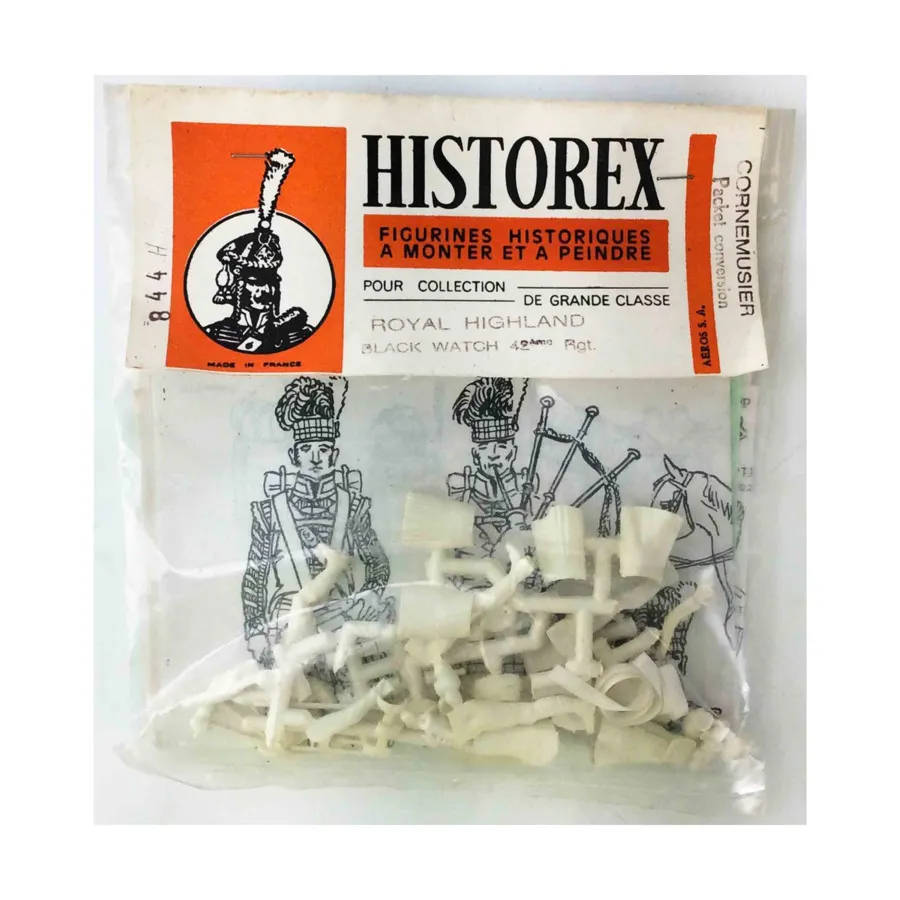 Преобразование пакетов Cornemusier — Royal Highland Black Watch 42nd Rgt. (54 мм), Historical Miniatures (Historex)
Преобразование пакетов Cornemusier — Royal Highland Black Watch 42nd Rgt. (54 мм), Historical Miniatures (Historex)