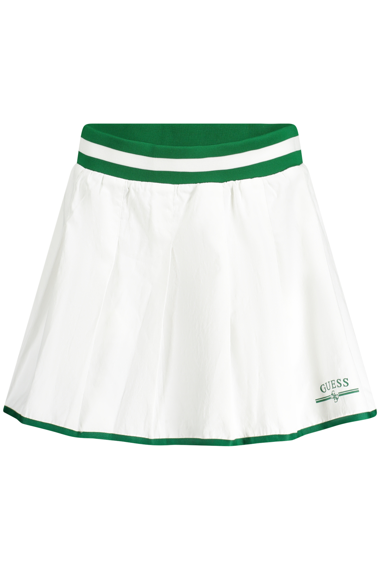 Юбка женская Guess Jeans короткая на резинке с логотипом, бело-зеленый
Юбка женская Guess Jeans короткая на резинке с логотипом, бело-зеленый