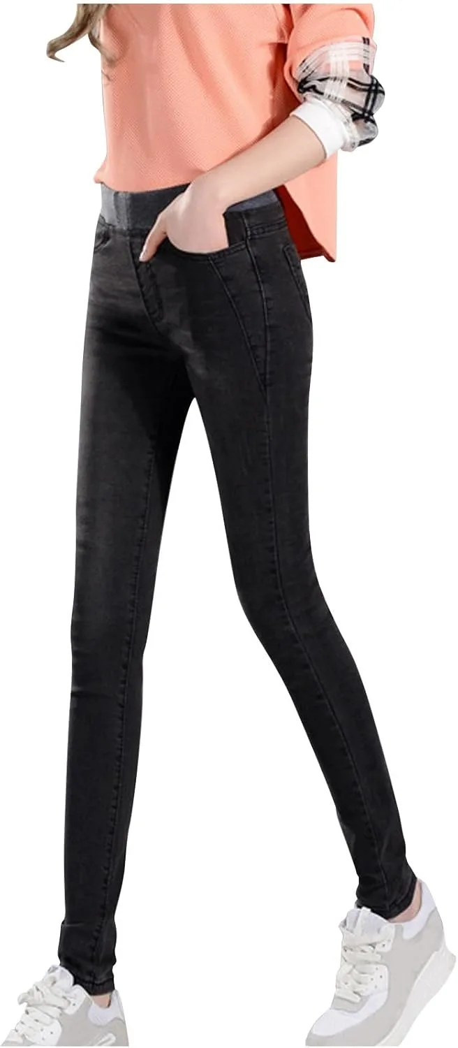 FZYLQY скинни джинсы для женщин с высокой посадкой и эластичным поясом
FZYLQY скинни джинсы для женщин с высокой посадкой и эластичным поясом