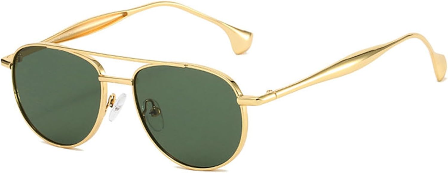 Солнцезащитные очки Willochra Fashion с двойной перемычкой, овальной формы, для женщин и мужчин, в стиле 90-х, классические круглые, цвета шампанского, с защитой от ультрафиолета UV400, C4
Солнцезащитные очки Willochra Fashion с двойной перемычкой, овальной формы, для женщин и мужчин, в стиле 90-х, классические круглые, цвета шампанского, с защитой от ультрафиолета UV400, C4