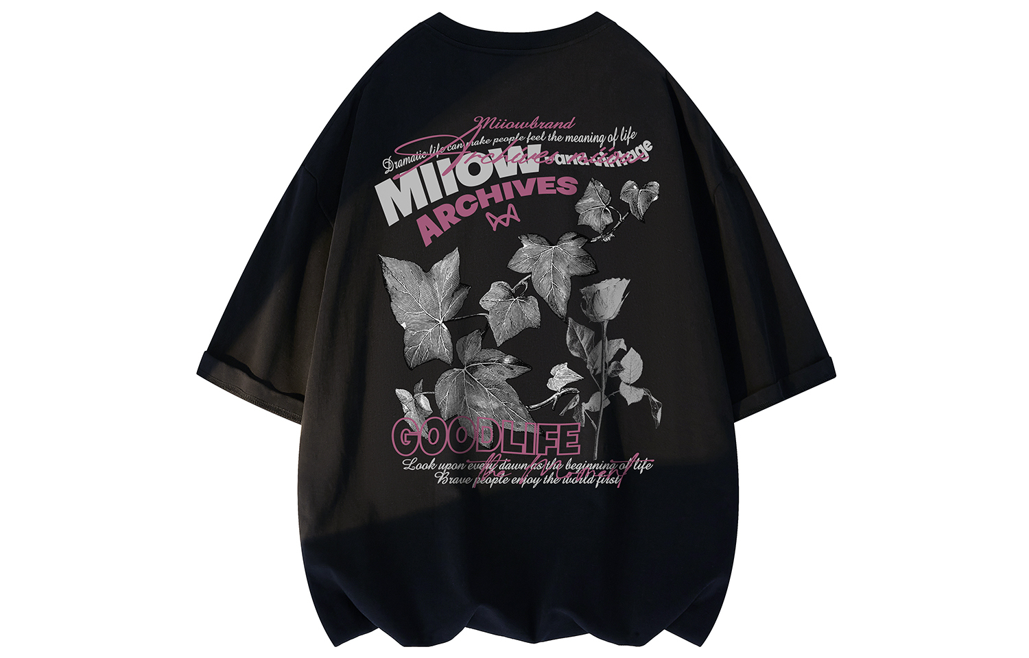 Футболка унисекс MIIOW, абрикосовая 
Футболка унисекс MIIOW, абрикосовая