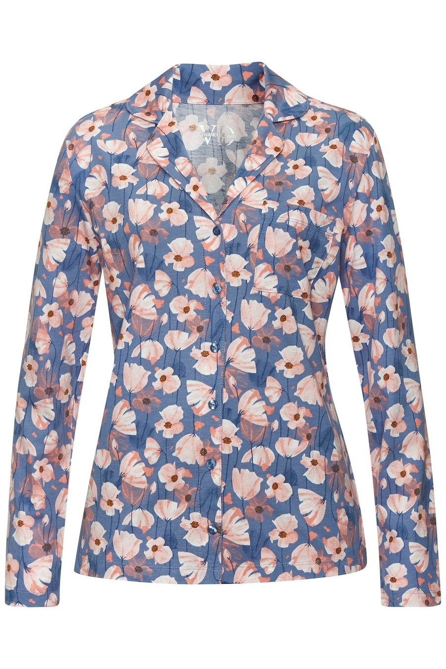 Пижамная рубашка VIVANCE, Sapphire/Gentian
Пижамная рубашка VIVANCE, Sapphire/Gentian