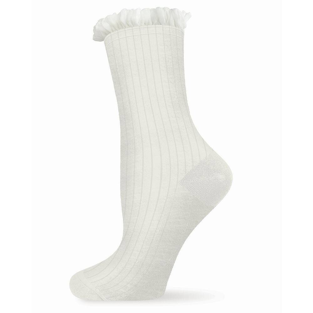 Женские носки с тонкими манжетами в рубчик MeMoi, цвет Ivory
Женские носки с тонкими манжетами в рубчик MeMoi, цвет Ivory