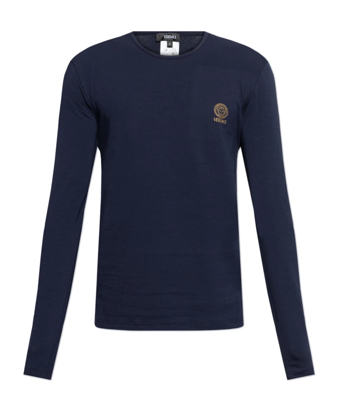 Майка с длинными рукавами Versace, синий
Майка с длинными рукавами Versace, синий