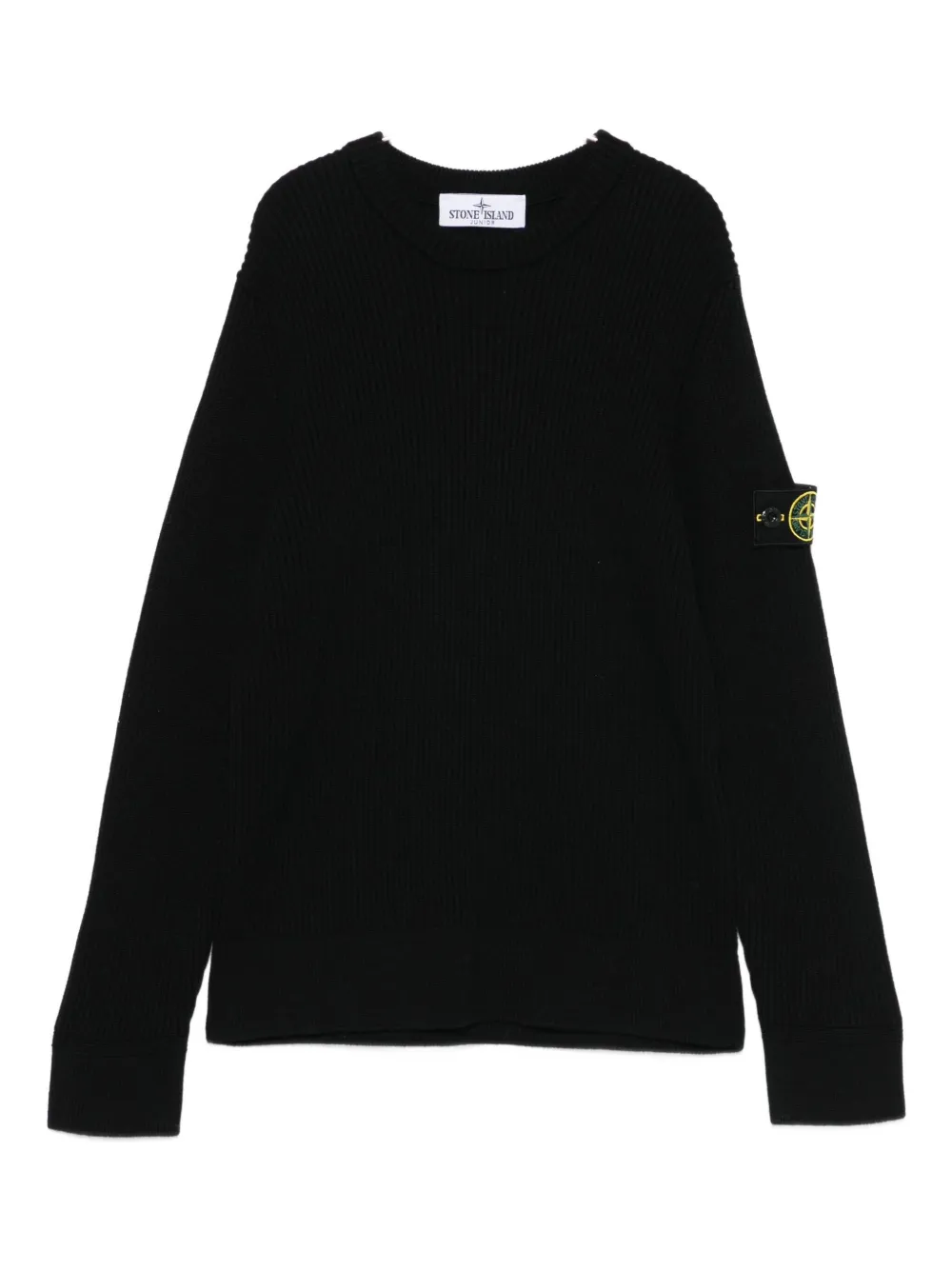 Шерстяной свитер Stone Island Junior, черный
Шерстяной свитер Stone Island Junior, черный