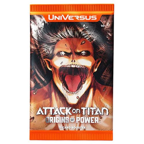 Карточная игра Universus: Attack On Titan: Origins Of Power – Booster Pack
Карточная игра Universus: Attack On Titan: Origins Of Power – Booster Pack