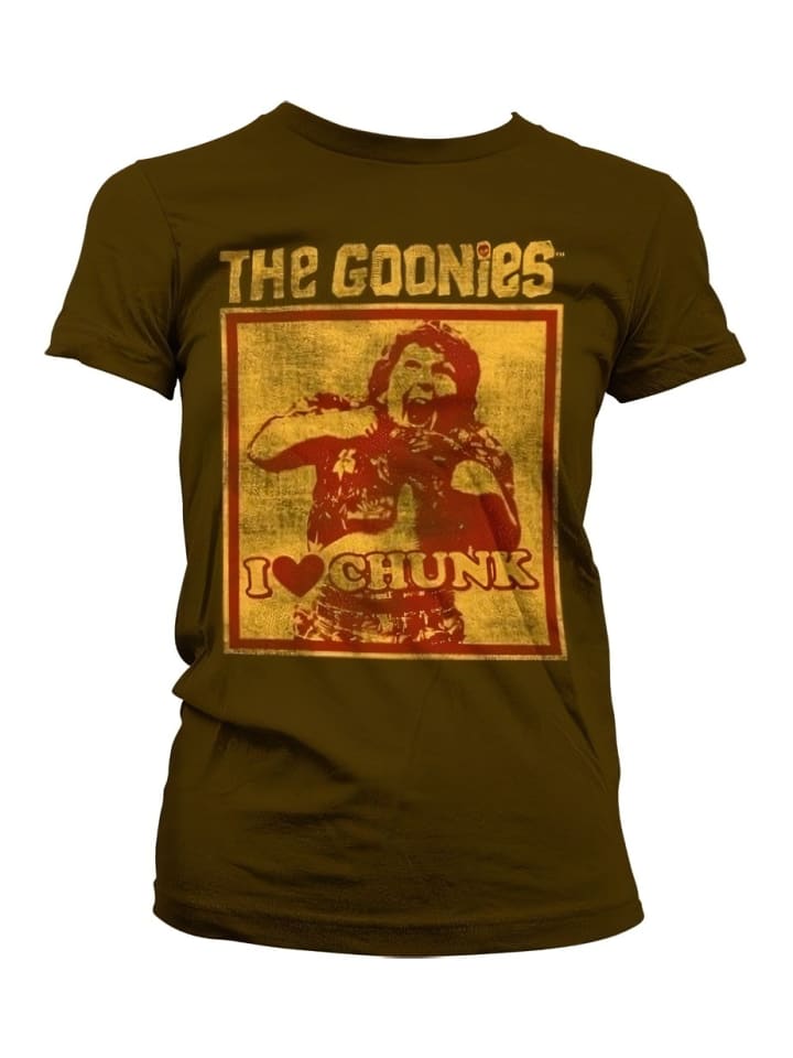 Коричневая рубашка The Goonies
Коричневая рубашка The Goonies