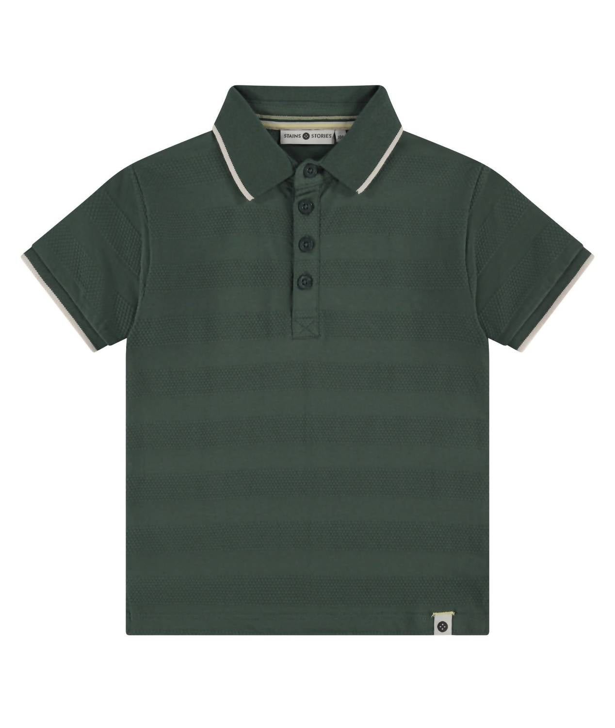 Футболка-поло с короткими рукавами и текстурированной полоской для мальчиков, цвет бутылочно-зеленый Babyface, Bottle Green
Футболка-поло с короткими рукавами и текстурированной полоской для мальчиков, цвет бутылочно-зеленый Babyface, Bottle Green