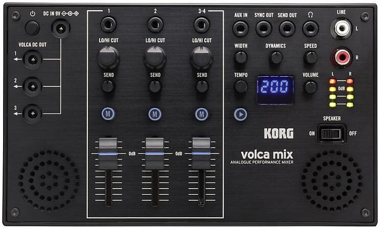 Микшер Korg Volca Mix 4-Channel Performance Mixer
Микшер Korg Volca Mix 4-Channel Performance Mixer