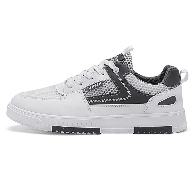 Мужские кроссовки для скейтбординга с дышащей, нескользящей подошвой и амортизацией RENBEN, Gray
Мужские кроссовки для скейтбординга с дышащей, нескользящей подошвой и амортизацией RENBEN, Gray