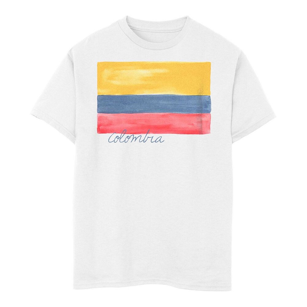 Футболка с флагом Колумбии для мальчиков 8–20 лет с акварельной росписью Licensed Character, белый
Футболка с флагом Колумбии для мальчиков 8–20 лет с акварельной росписью Licensed Character, белый