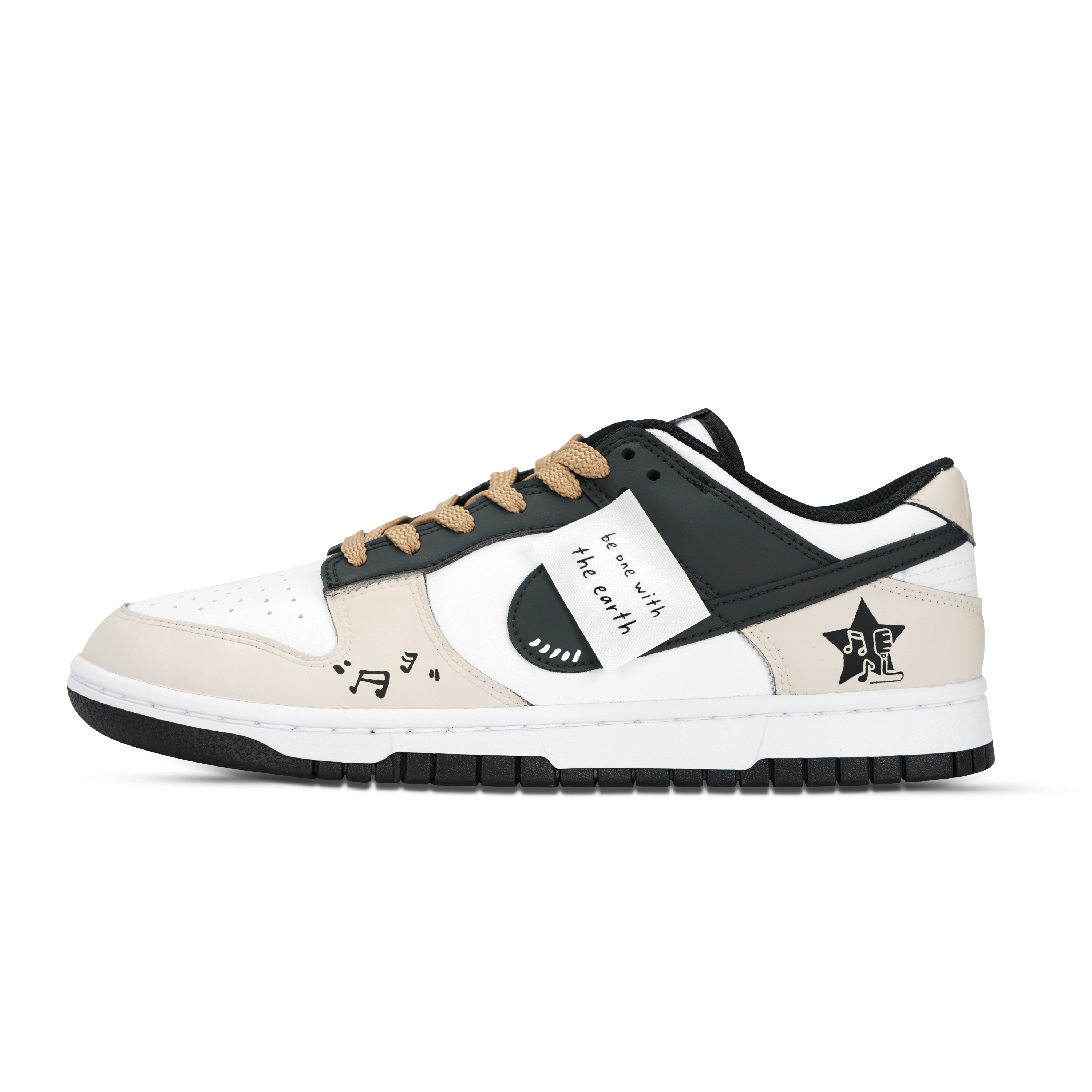 Nike Dunk Black White, Stars Macbee устойчивые к истиранию и скольжению низкие кроссовки для скейтбординга Unisex Khaki
Nike Dunk Black White, Stars Macbee устойчивые к истиранию и скольжению низкие кроссовки для скейтбординга Unisex Khaki