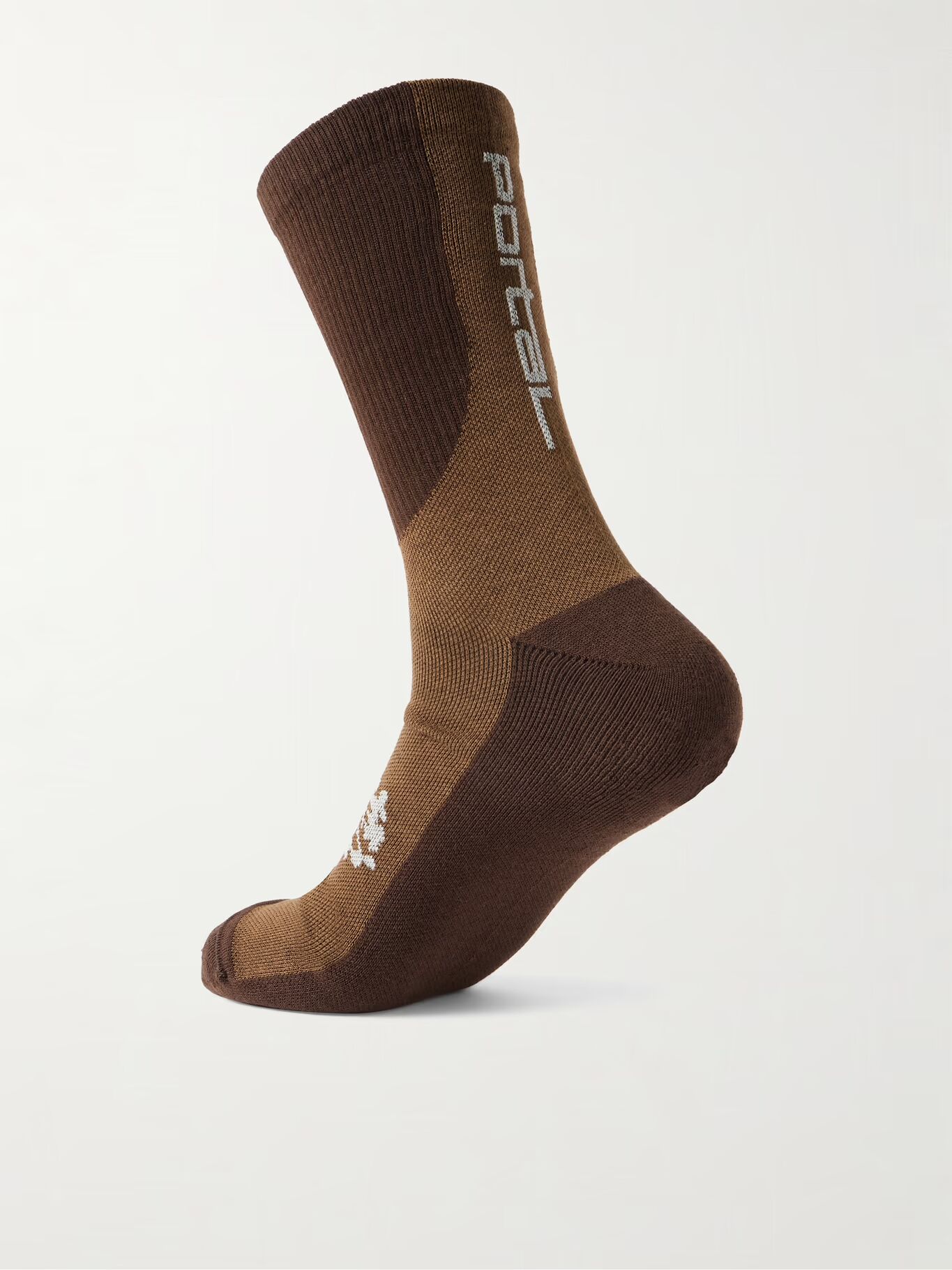 Носки Lineage из хлопковой смеси в рубчик PORTAL, коричневый 
Носки Lineage из хлопковой смеси в рубчик PORTAL, коричневый