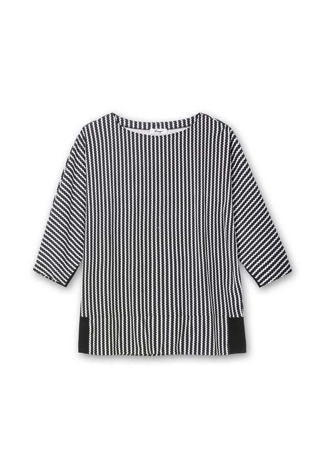 Полосатая рубашка с рукавами «летучая мышь» Sheego, черный
Полосатая рубашка с рукавами «летучая мышь» Sheego, черный