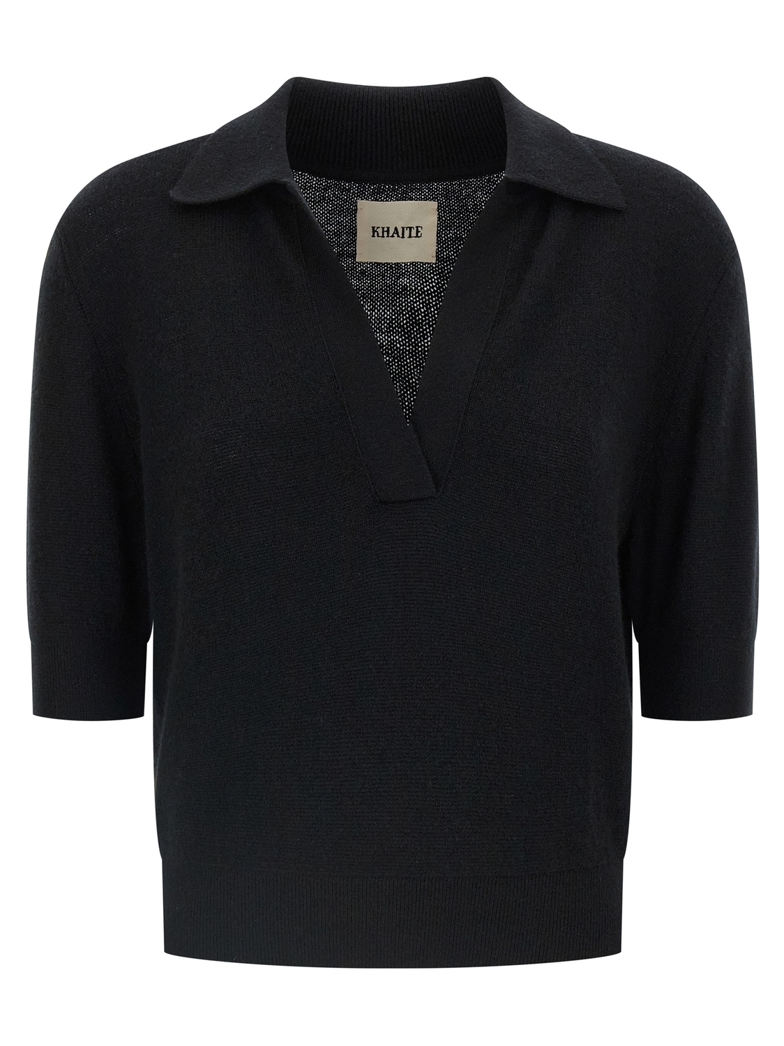 Поло "Shrunken Jo" KHAITE, черный
Поло "Shrunken Jo" KHAITE, черный
