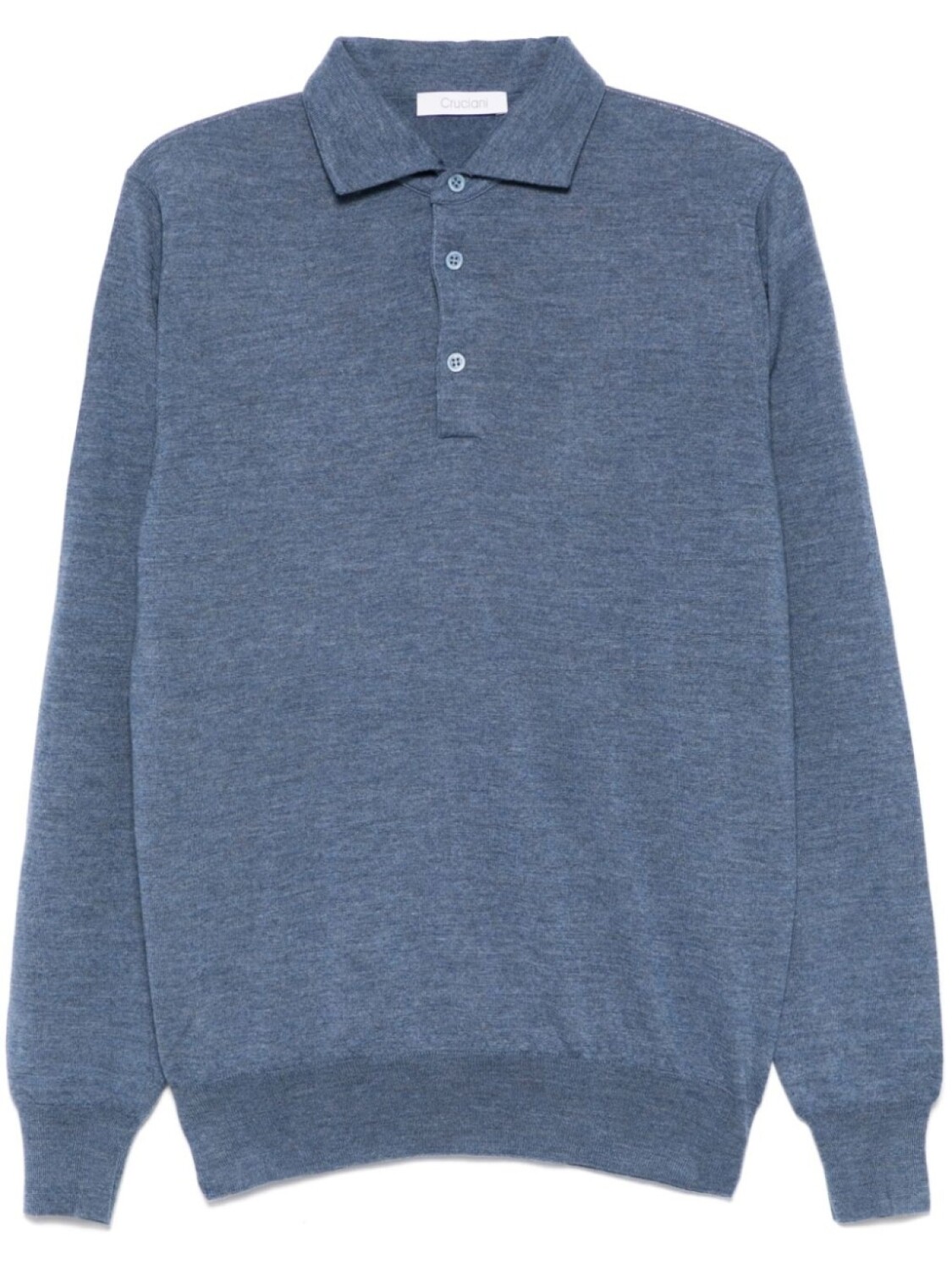 Рубашка-поло тонкой вязки Cruciani, синий
Рубашка-поло тонкой вязки Cruciani, синий