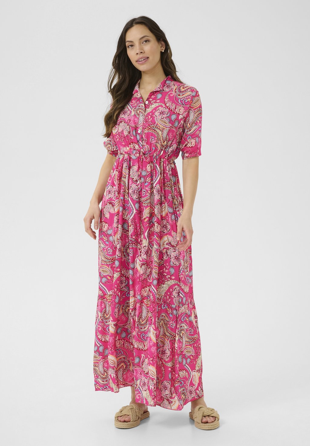 Длинное платье CRAlora Cream, фуксия
Длинное платье CRAlora Cream, фуксия