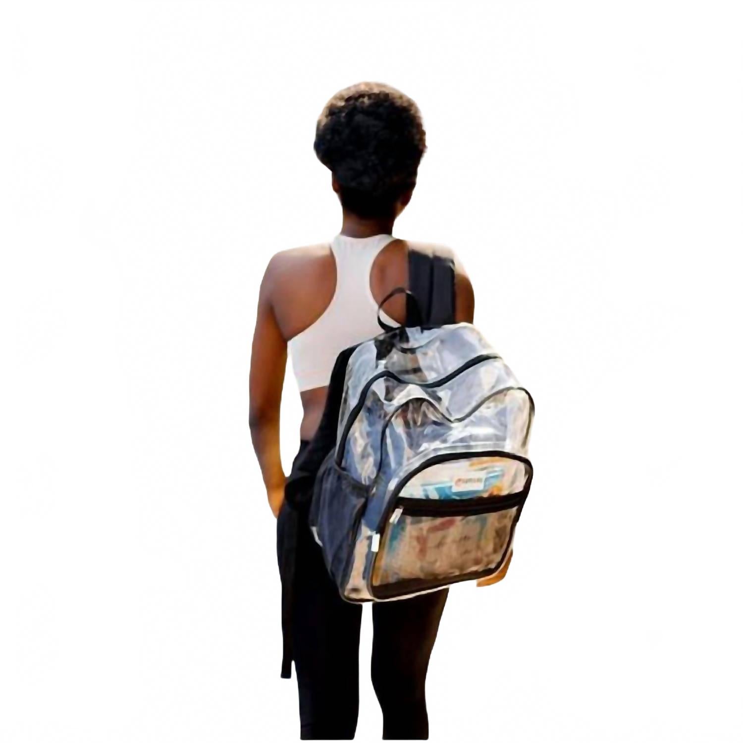 Черный прозрачный рюкзак QUEENS DESIGNS
Черный прозрачный рюкзак QUEENS DESIGNS