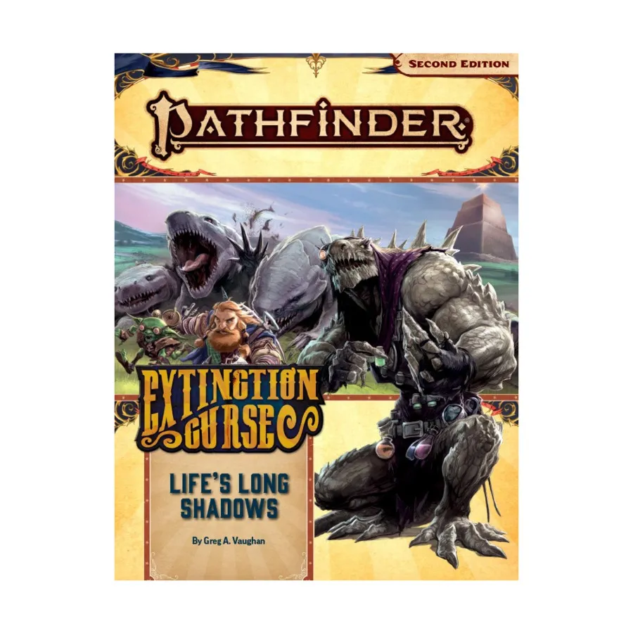 #153 "Extinction Curse #3 - Life's Long Shadows", Pathfinder Roleplaying Game (2nd Edition) - Adventure Path #145 - #174, мягкая обложка 
#153 "Extinction Curse #3 - Life's Long Shadows", Pathfinder Roleplaying Game (2nd Edition) - Adventure Path #145 - #174, мягкая обложка