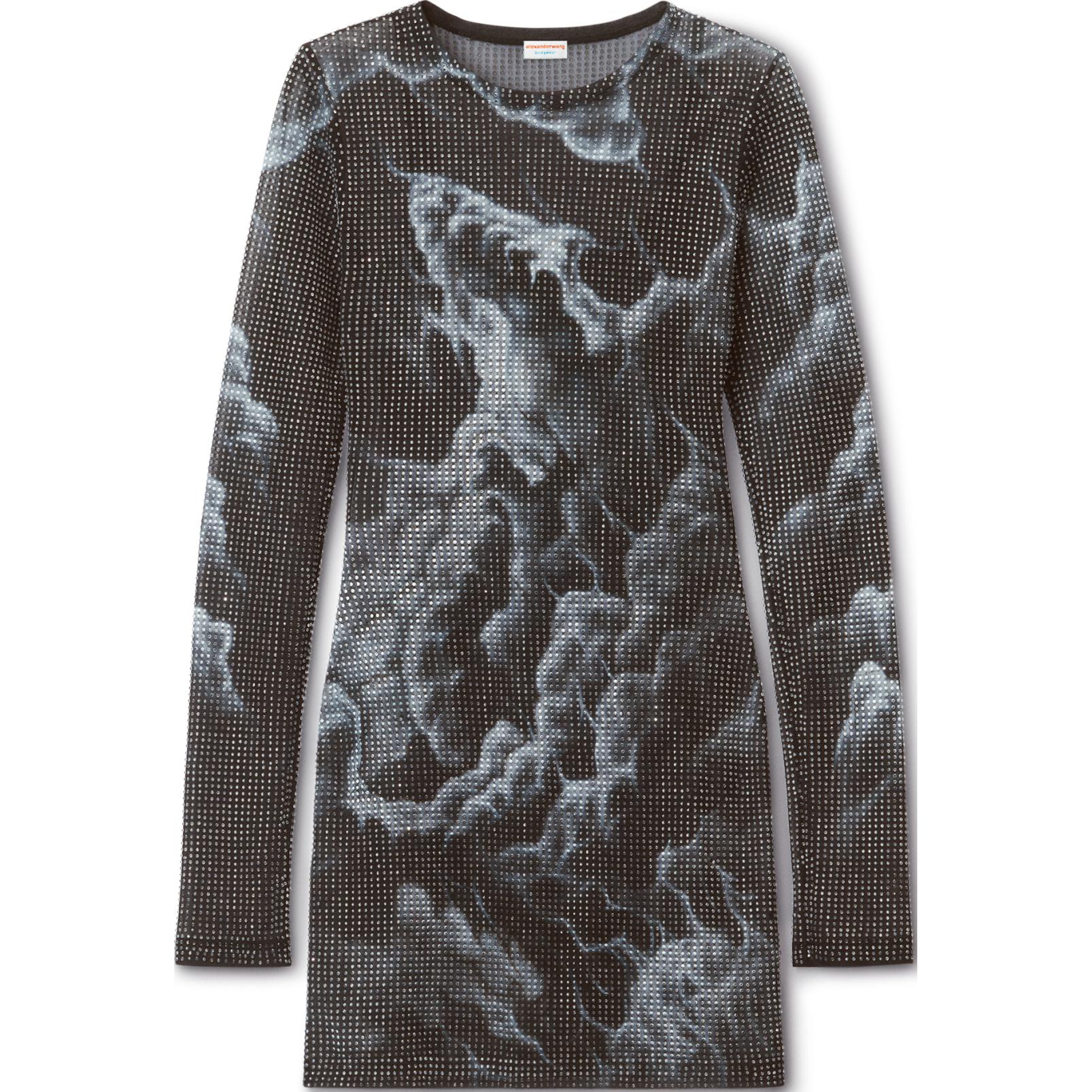 Кристаллическая термонаклейка Мини-платье с облачным принтом Alexander Wang, черный
Кристаллическая термонаклейка Мини-платье с облачным принтом Alexander Wang, черный