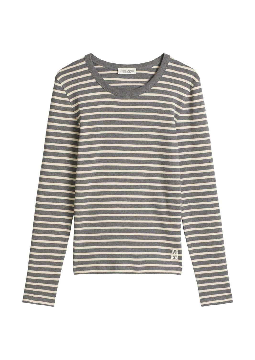 Marc O'Polo Лонгслив в сером цвете
Marc O'Polo Лонгслив в сером цвете