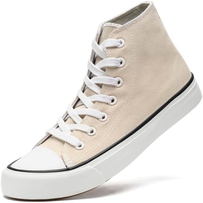 Высокие кеды из ткани для женщин и мужчин, классические шнурованные тканевые туфли, модные высокие кеды для женщин и мужчин, повседневные теннисные ходовые обувь Xraehni, бежевый
Высокие кеды из ткани для женщин и мужчин, классические шнурованные тканевые туфли, модные высокие кеды для женщин и мужчин, повседневные теннисные ходовые обувь Xraehni, бежевый