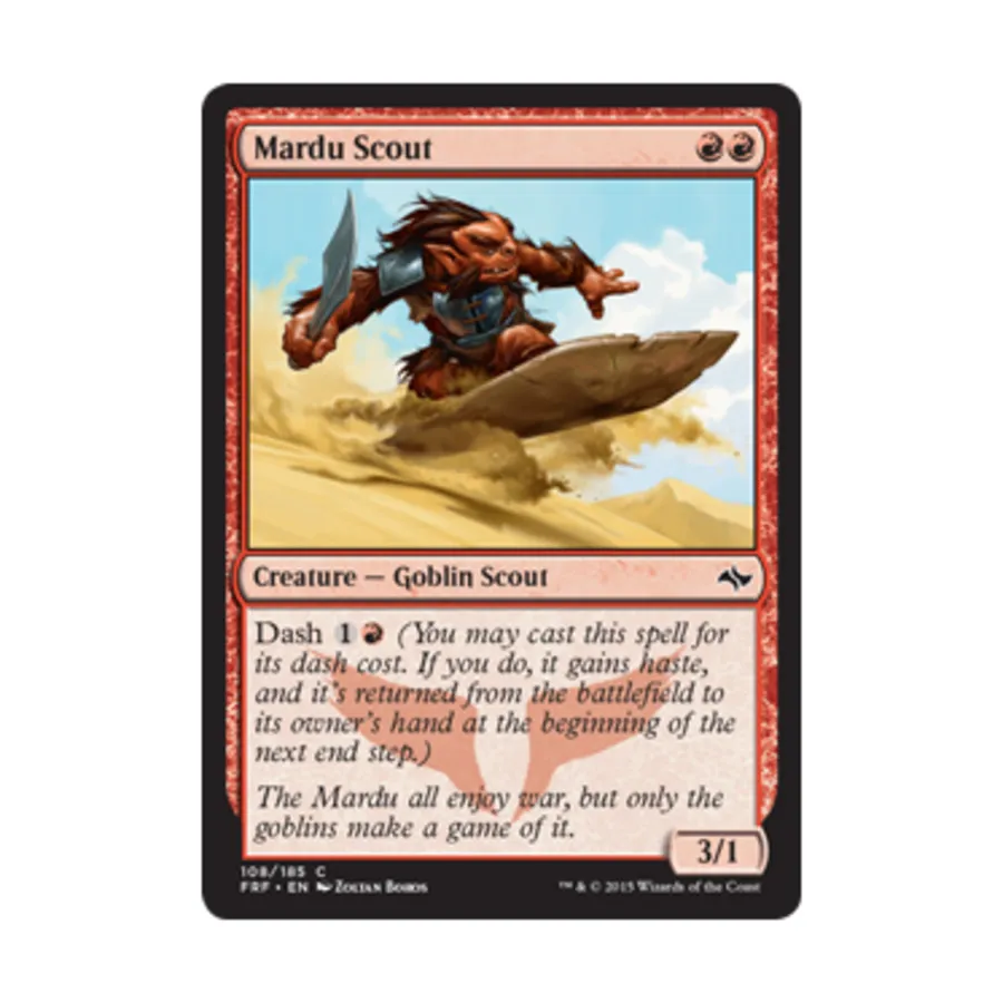 CCG Марду Разведчик (C) (Рольга), MTG - Fate Reforged
CCG Марду Разведчик (C) (Рольга), MTG - Fate Reforged