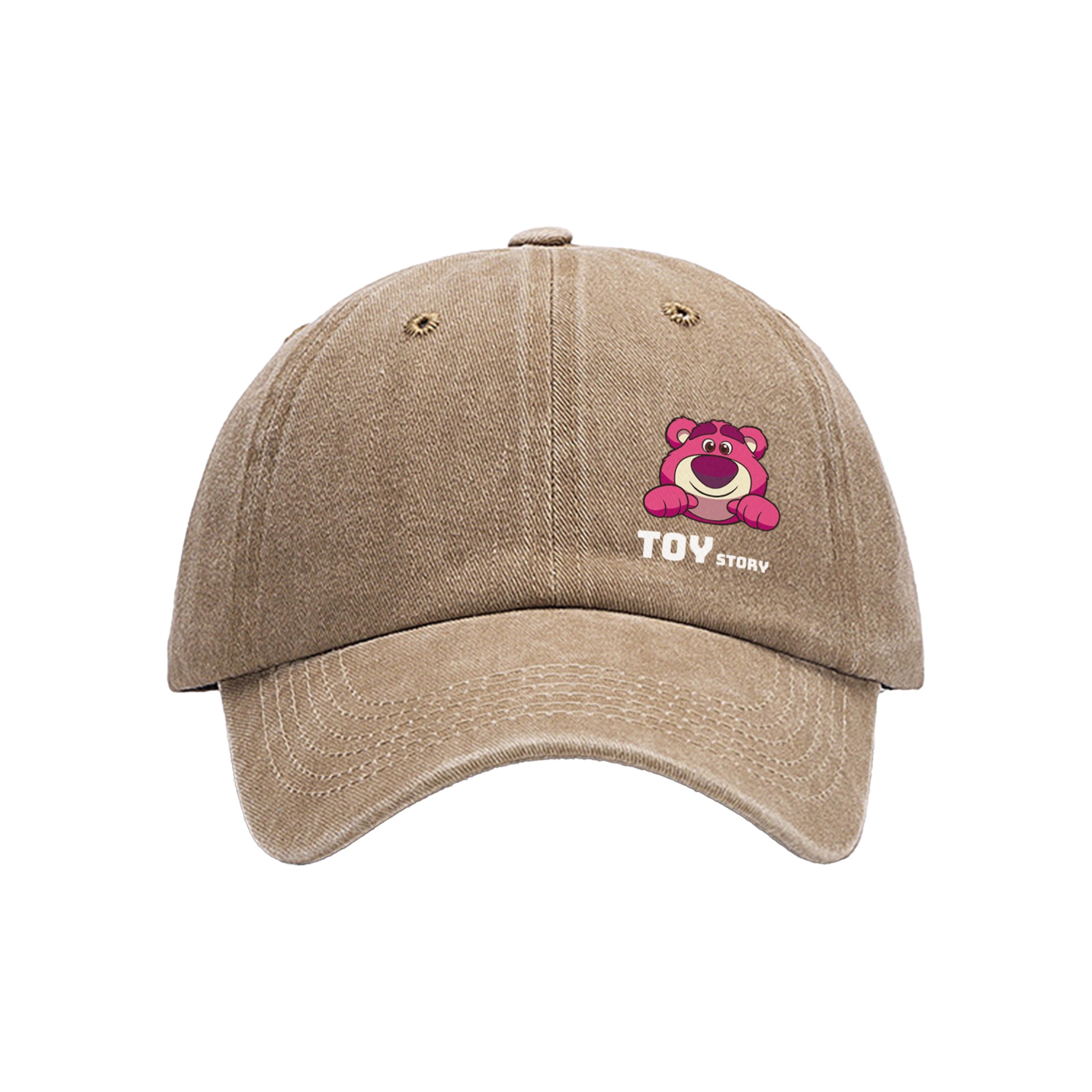 Disney Бейсболка хлопковая унисекс серии Strawberry Bear, Khaki
Disney Бейсболка хлопковая унисекс серии Strawberry Bear, Khaki