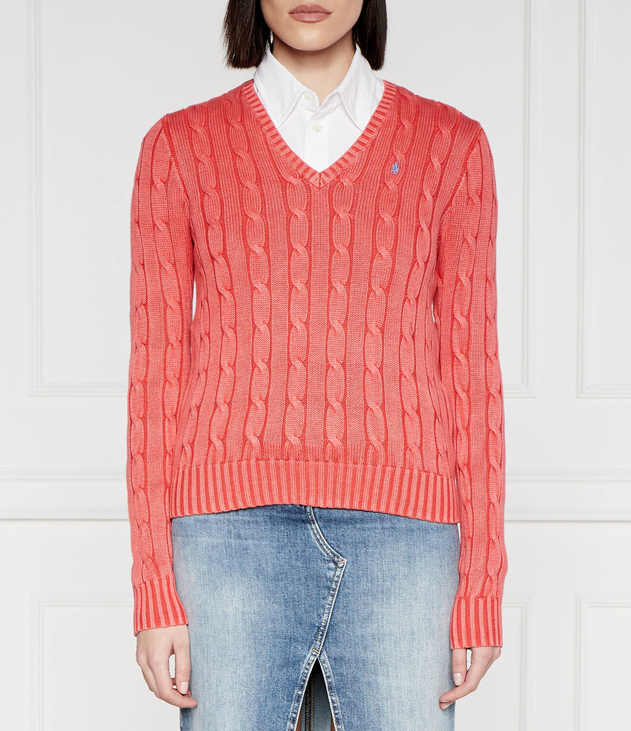 Свитер POLO RALPH LAUREN KIMBERLY Slim Fit, коралловый
Свитер POLO RALPH LAUREN KIMBERLY Slim Fit, коралловый