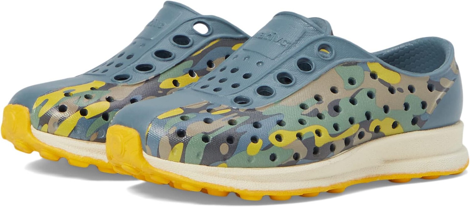 Кроссовки Native Shoes Robbie Sugarlite Print, цвет Weather Grey/Bone White/Freesia Eucamo/Freesia Speckle Rubber
Кроссовки Native Shoes Robbie Sugarlite Print, цвет Weather Grey/Bone White/Freesia Eucamo/Freesia Speckle Rubber