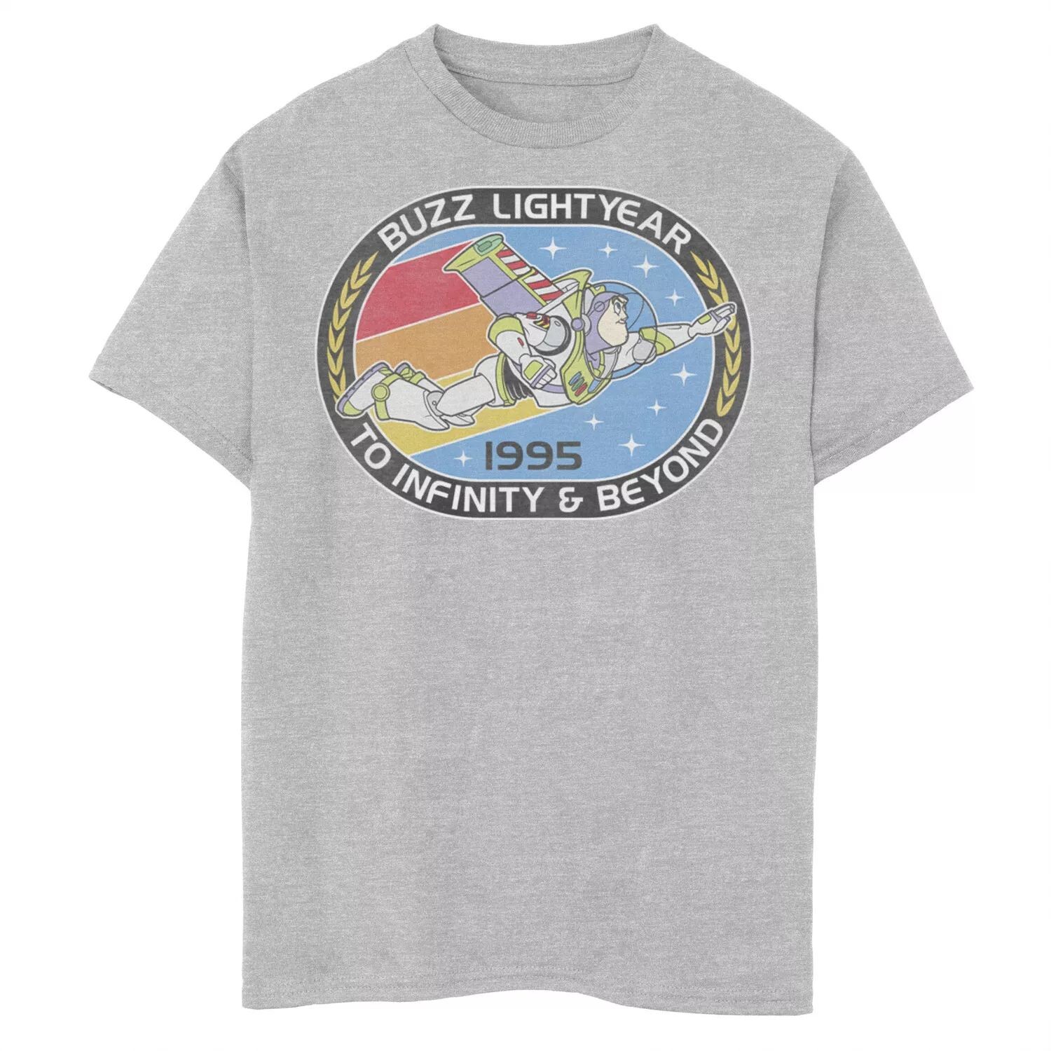 Футболка с изображением значка «История игрушек» Disney/Pixar для мальчиков 8–20 лет «Базз Лайтер до бесконечности» Disney / Pixar
Футболка с изображением значка «История игрушек» Disney/Pixar для мальчиков 8–20 лет «Базз Лайтер до бесконечности» Disney / Pixar