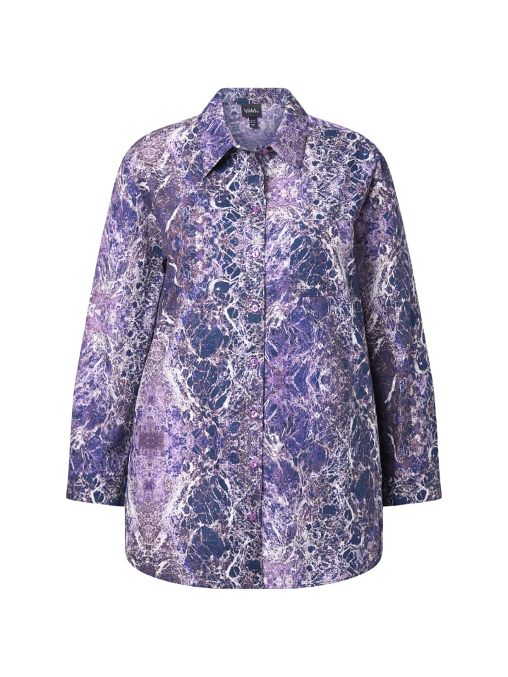 фиолетовая блузка-рубашка Ulla Popken
фиолетовая блузка-рубашка Ulla Popken