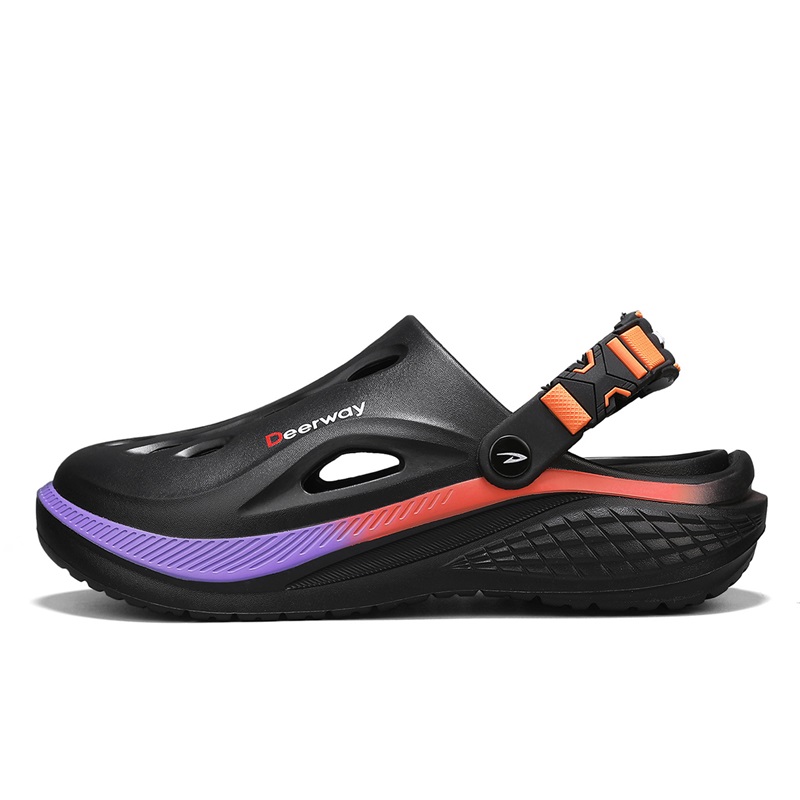 DEERWAY Клоги мужские Black Orange
DEERWAY Клоги мужские Black Orange