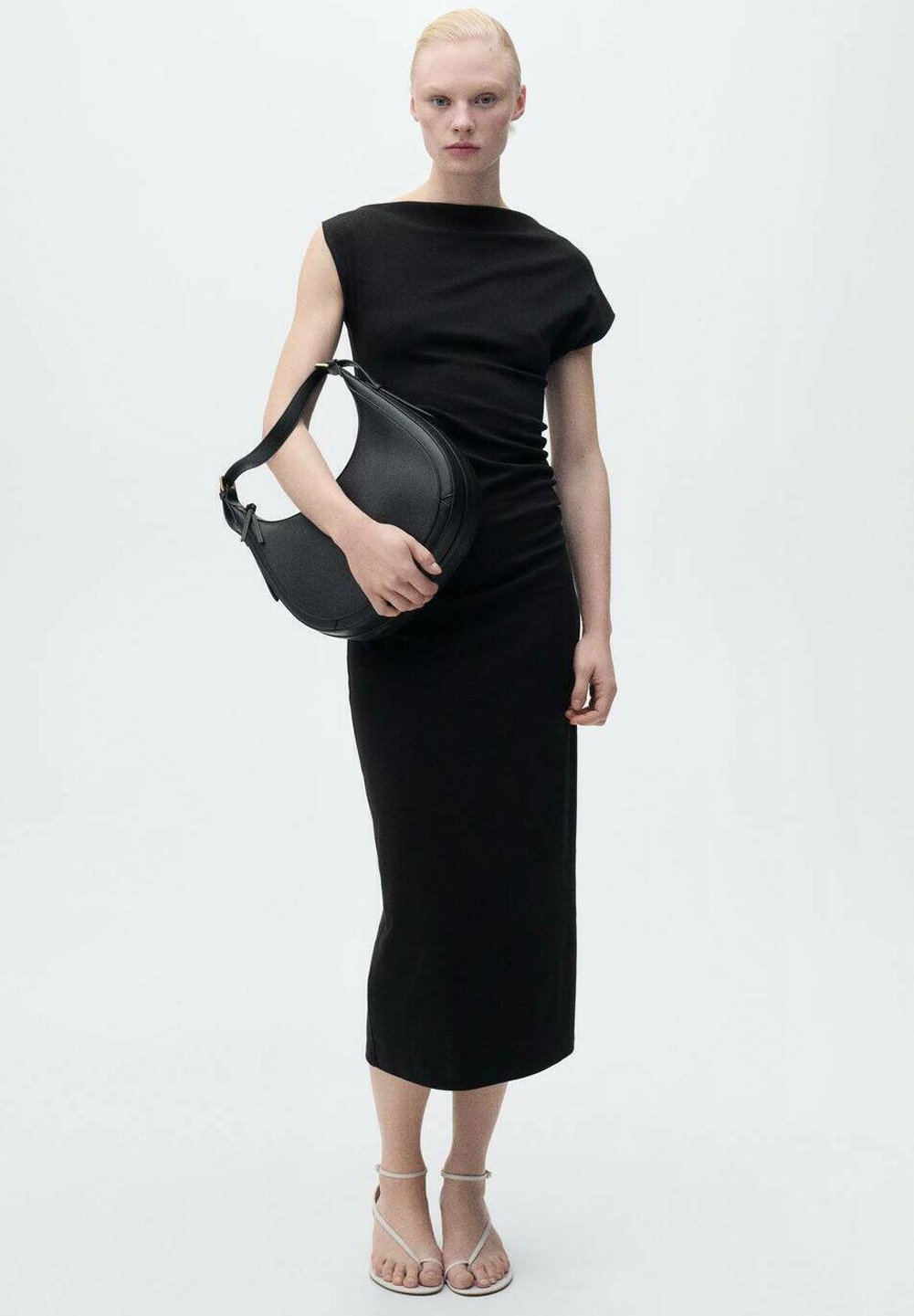 Платье из джерси Mango, черный
Платье из джерси Mango, черный