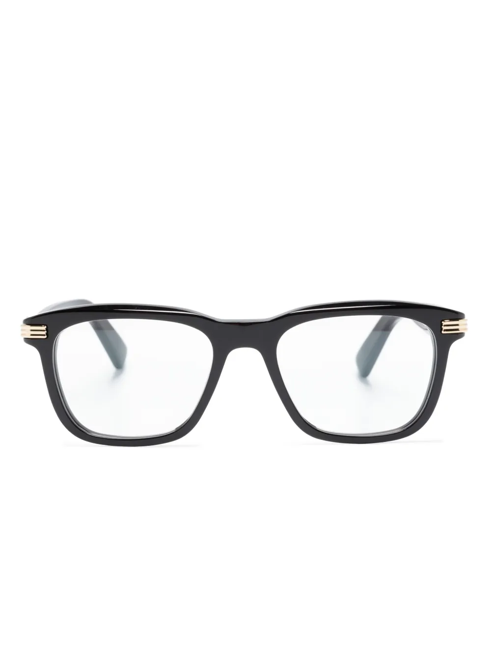 Очки в прямоугольной оправе с логотипом Cartier Eyewear, черный
Очки в прямоугольной оправе с логотипом Cartier Eyewear, черный